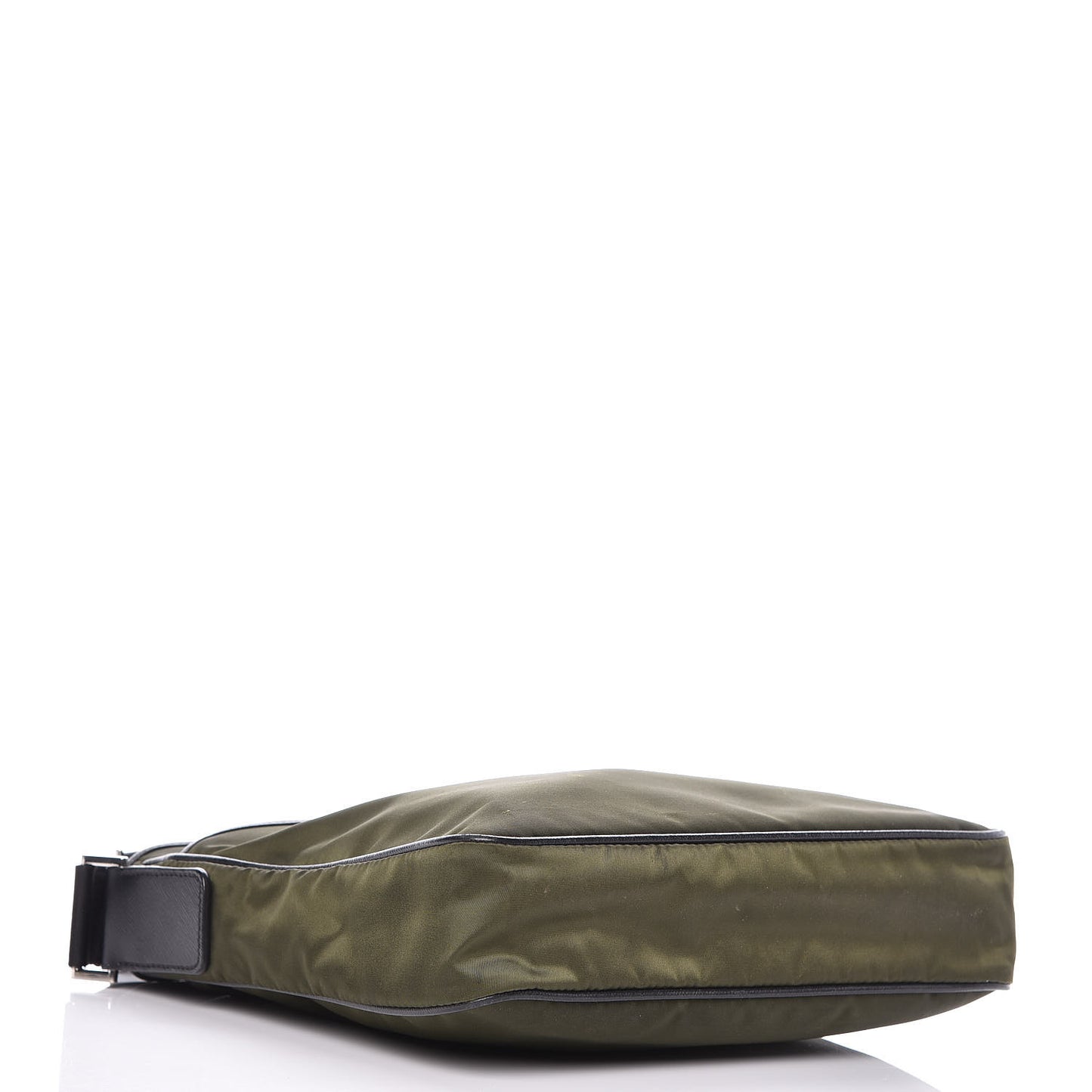 Tessuto Nylon Flat Messenger Bag Militare