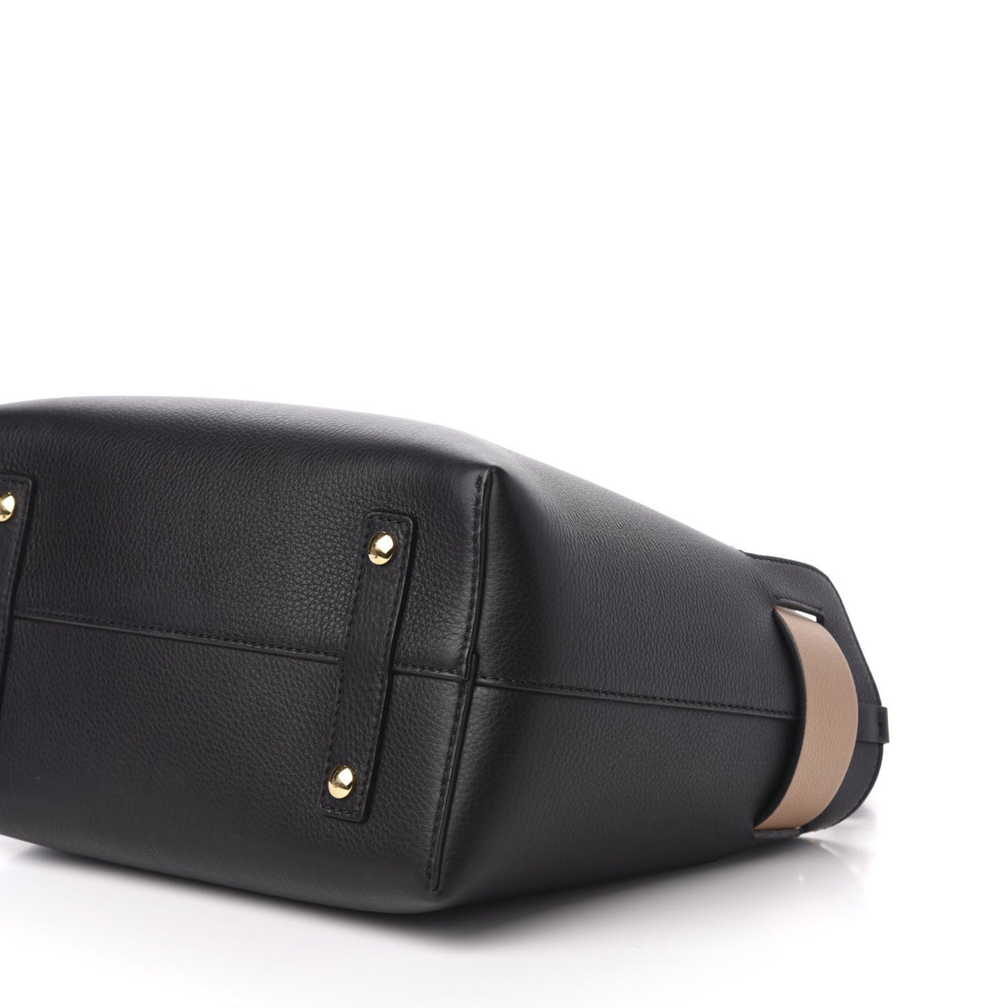 Soft Grain Calfskin Small Belt Bag Black