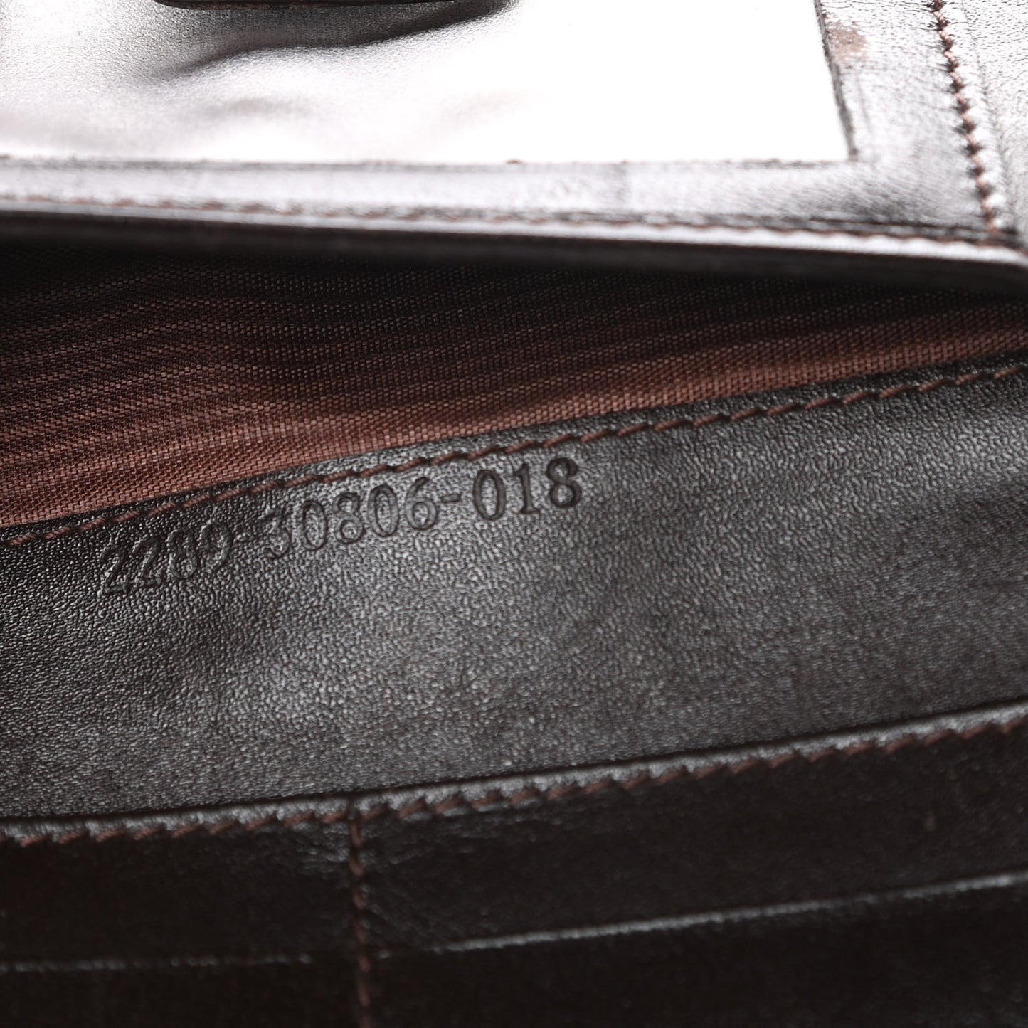 Zucca Continental Wallet Tobacco