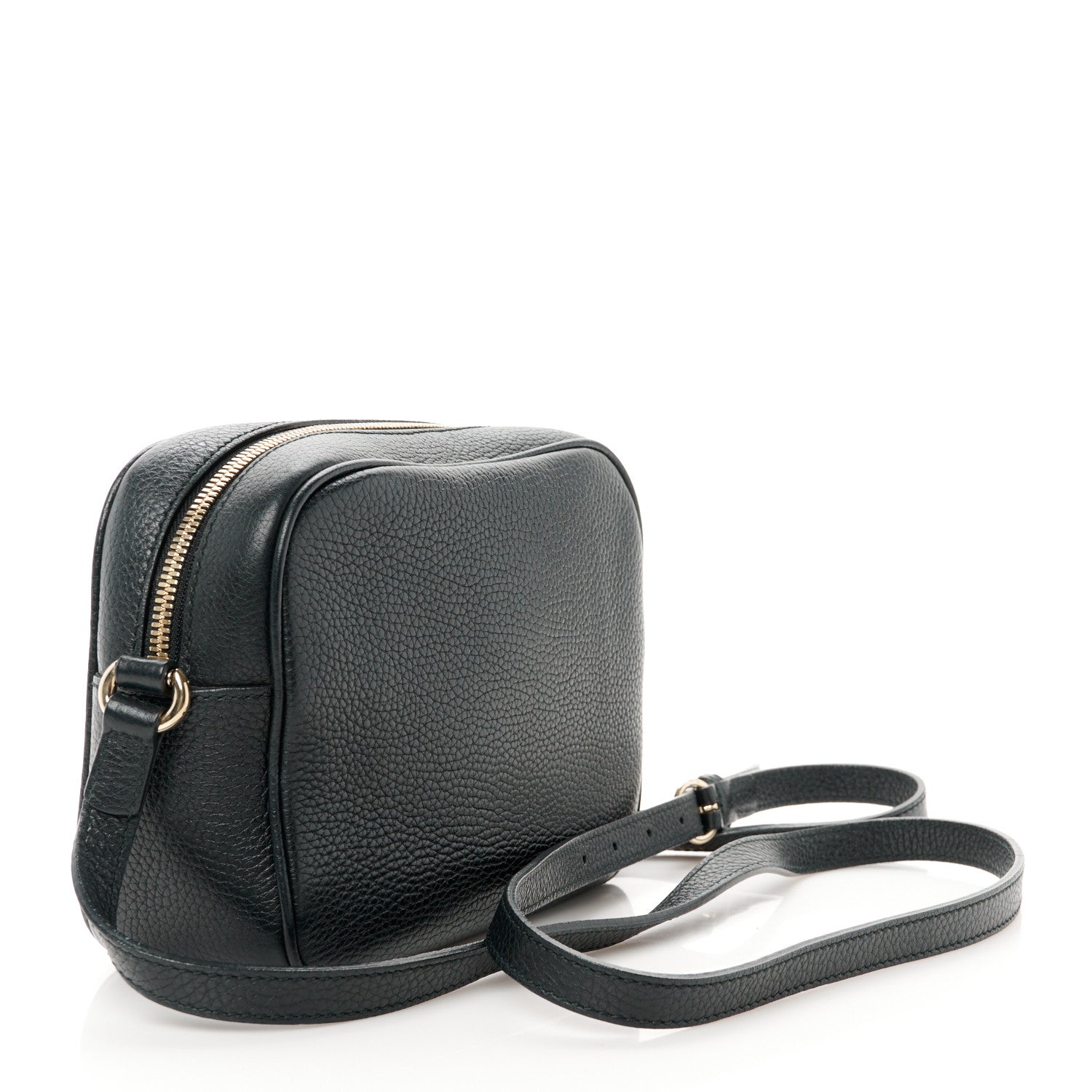 Gucci Pebbled Calfskin Small Soho Disco Bag Black 3 of 10