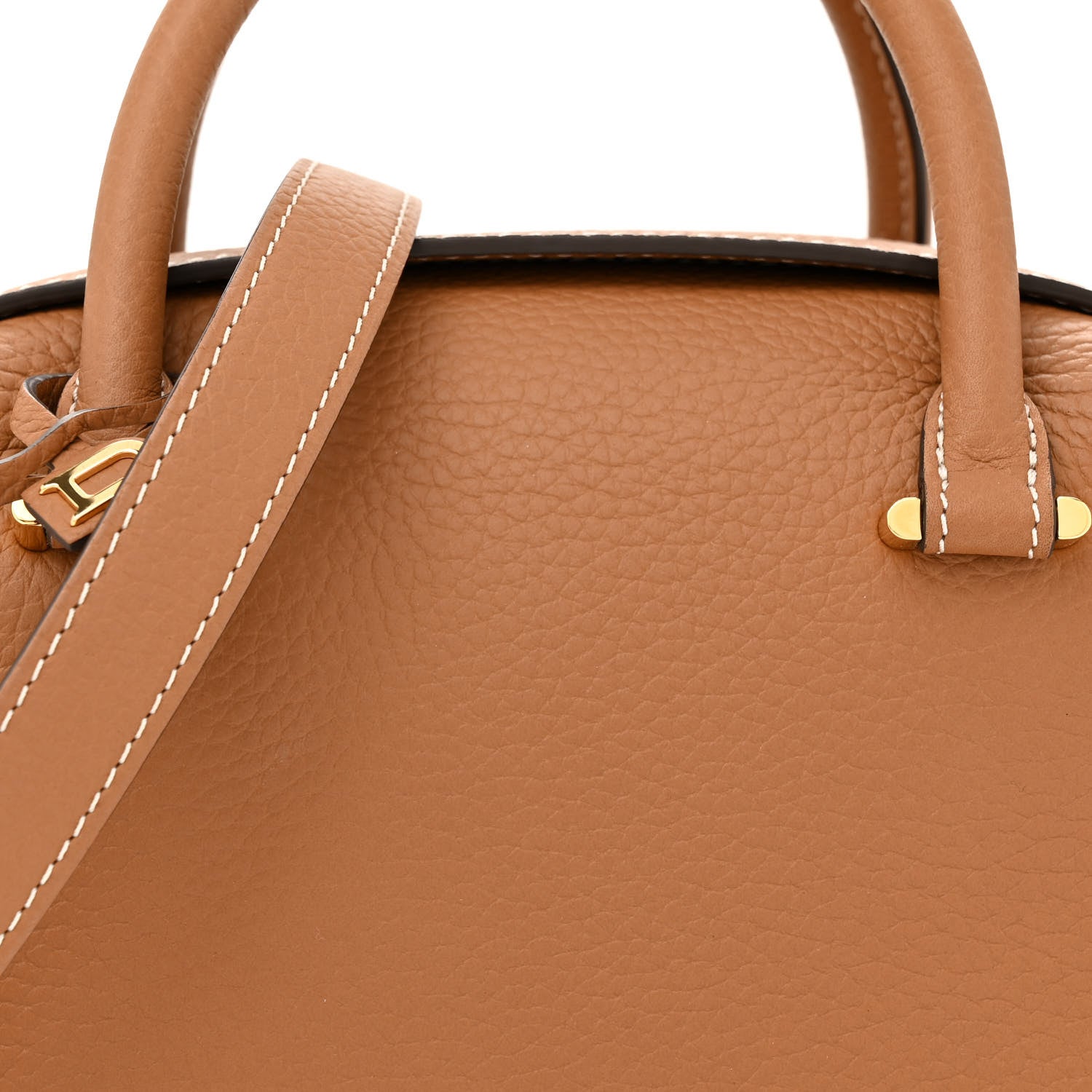 Delvaux Taurillon Soft Mini Cool Box Satchel Vegetal Ivory 7 of 10