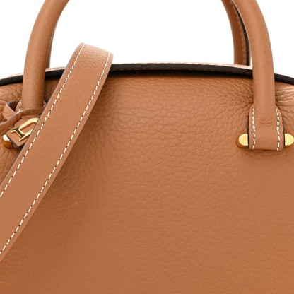 Delvaux Taurillon Soft Mini Cool Box Satchel Vegetal Ivory 7 of 10