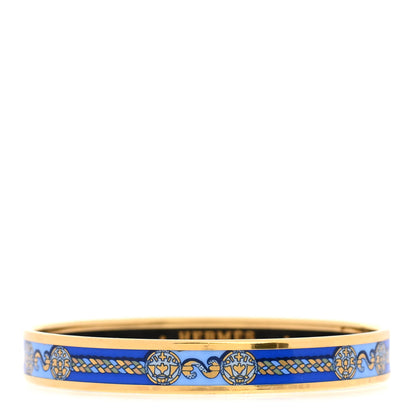 Hermes Enamel Printed Narrow Bracelet 70 1 of 5