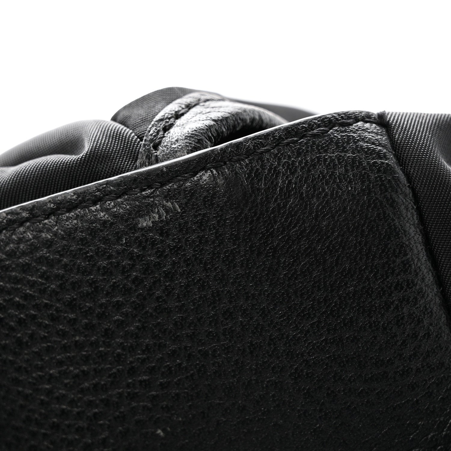 Burberry Nylon Grained Calfskin Watson Diaper Bag Black 12 of 14