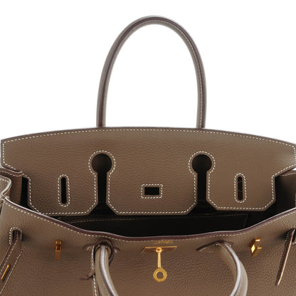 Hermes Togo Birkin 30 Etoupe 10 of 23