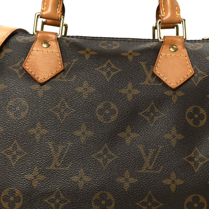 Louis Vuitton Monogram Speedy Bandouliere 30 8 of 11