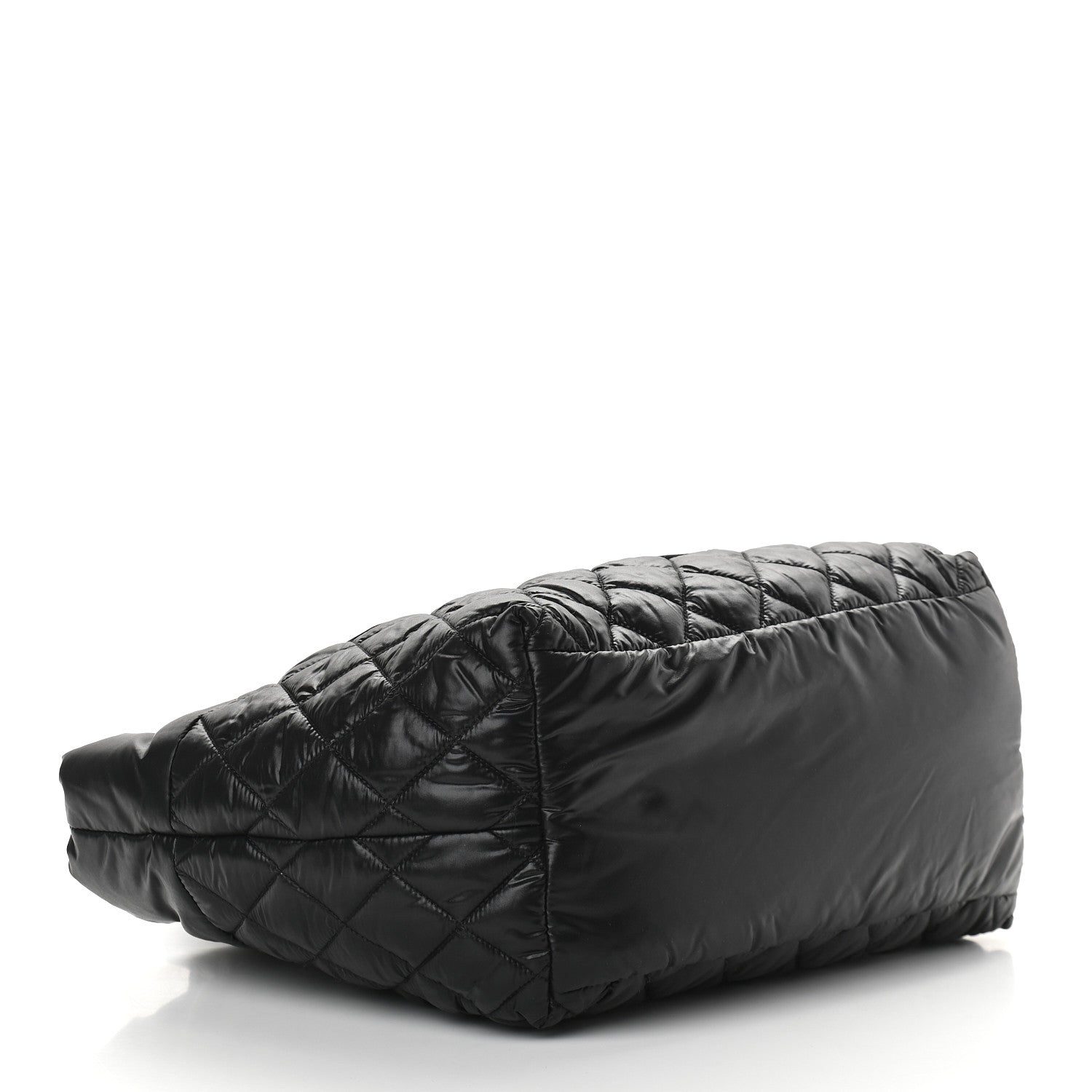 Chanel Nylon Quilted Small Coco Cocoon Tote Black 3 of 7