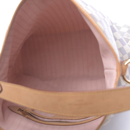 Louis Vuitton Damier Azur Delightful PM Rose Ballerine 4 of 9