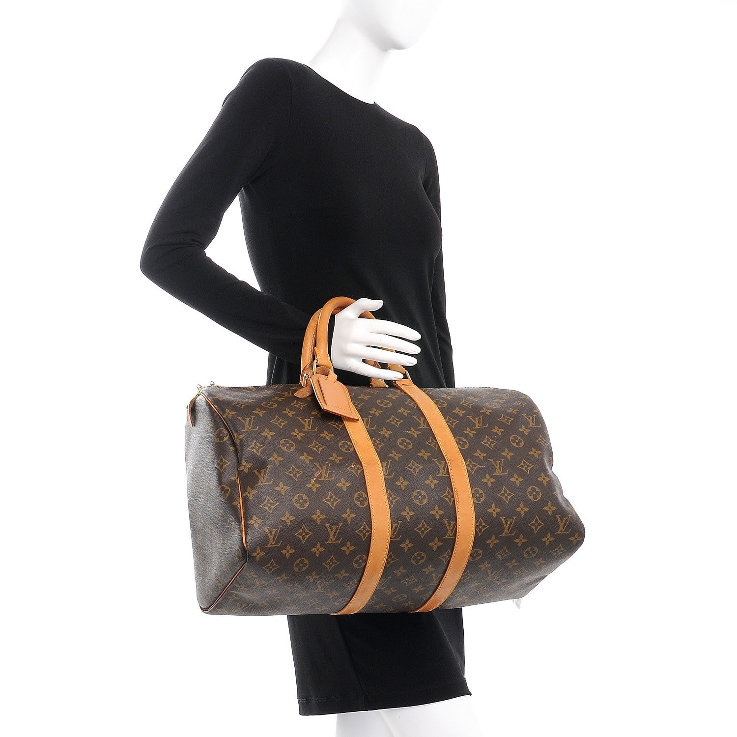 Louis Vuitton Monogram Keepall 45 2 of 16