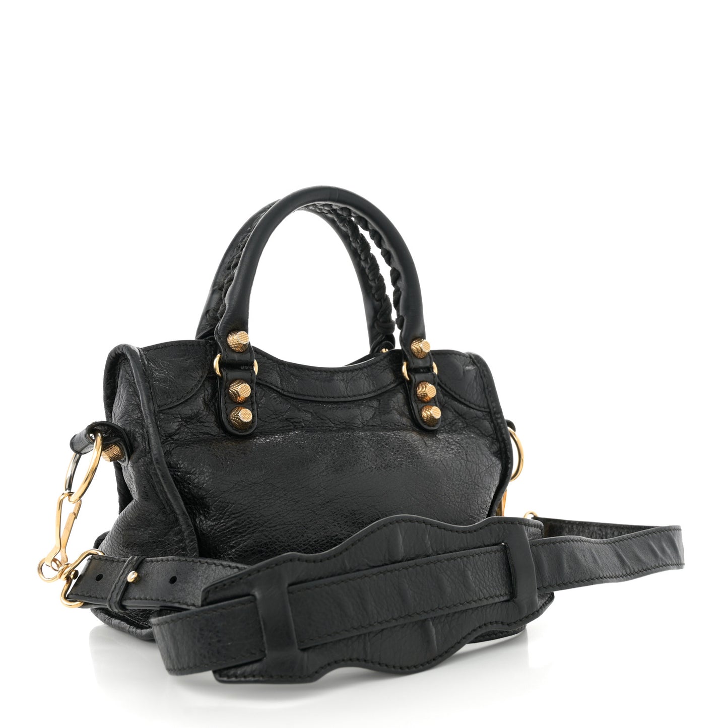 Agneau Giant 12 Gold Hardware Mini City Black