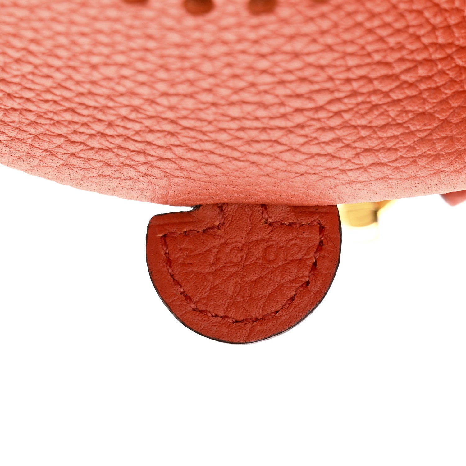 Hermes Taurillon Clemence Evelyne TPM Terre Battue Cuivre 6 of 10