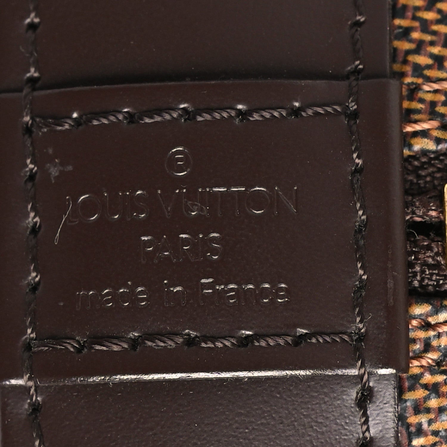 Louis Vuitton Damier Ebene Alma PM 6 of 9