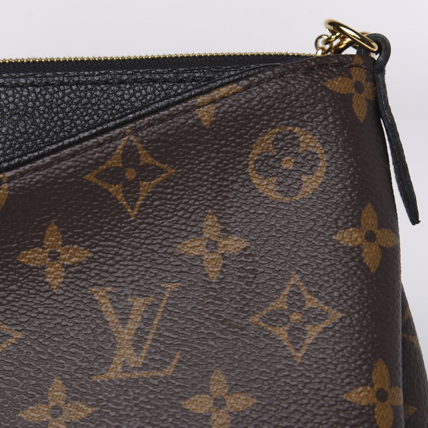 Monogram Pallas Clutch Black