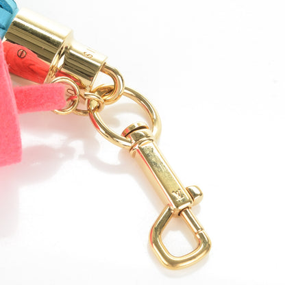 Louis Vuitton Rainbow Bag Charm Tassel Blue 3 of 3