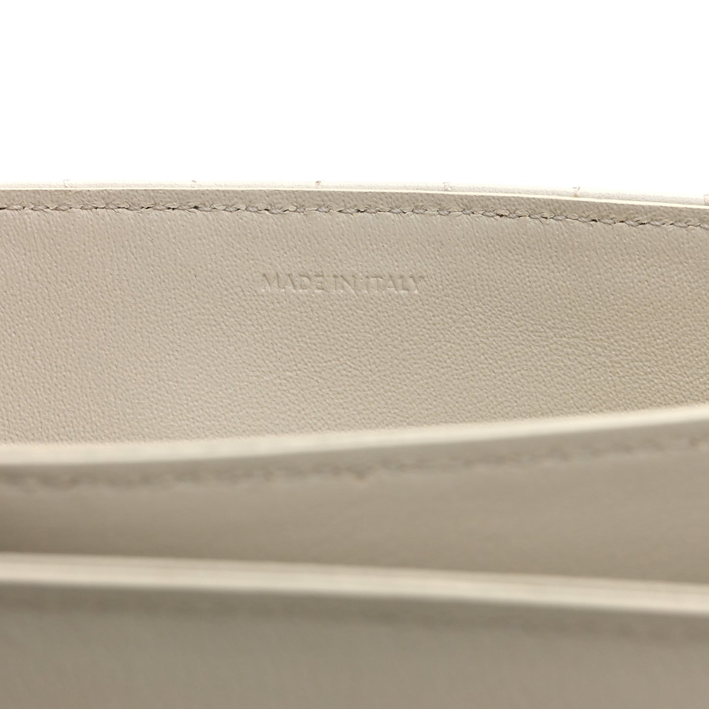 Calfskin Quilted Medium C Bag Black White