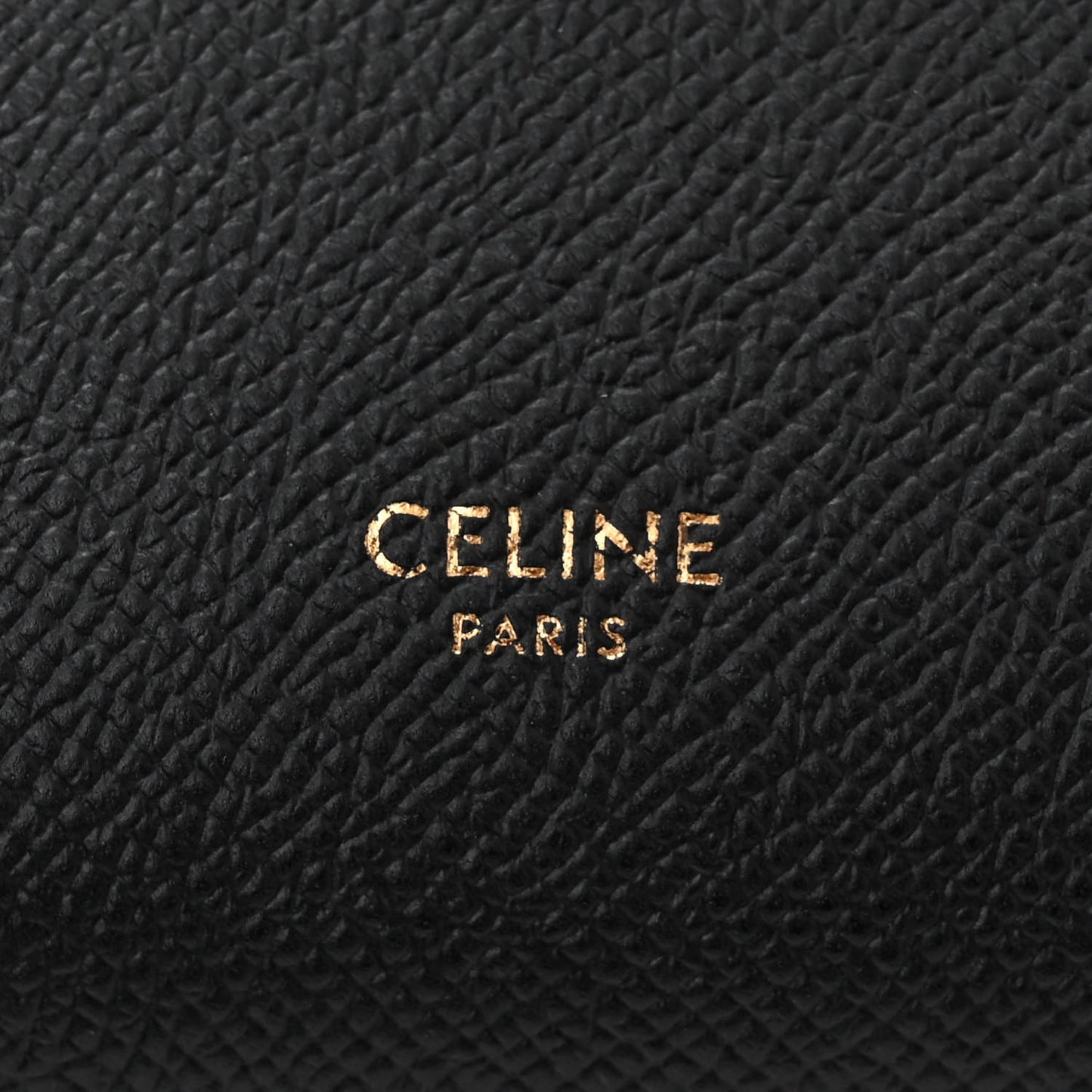 Grained Calfskin Nano Belt Bag Black