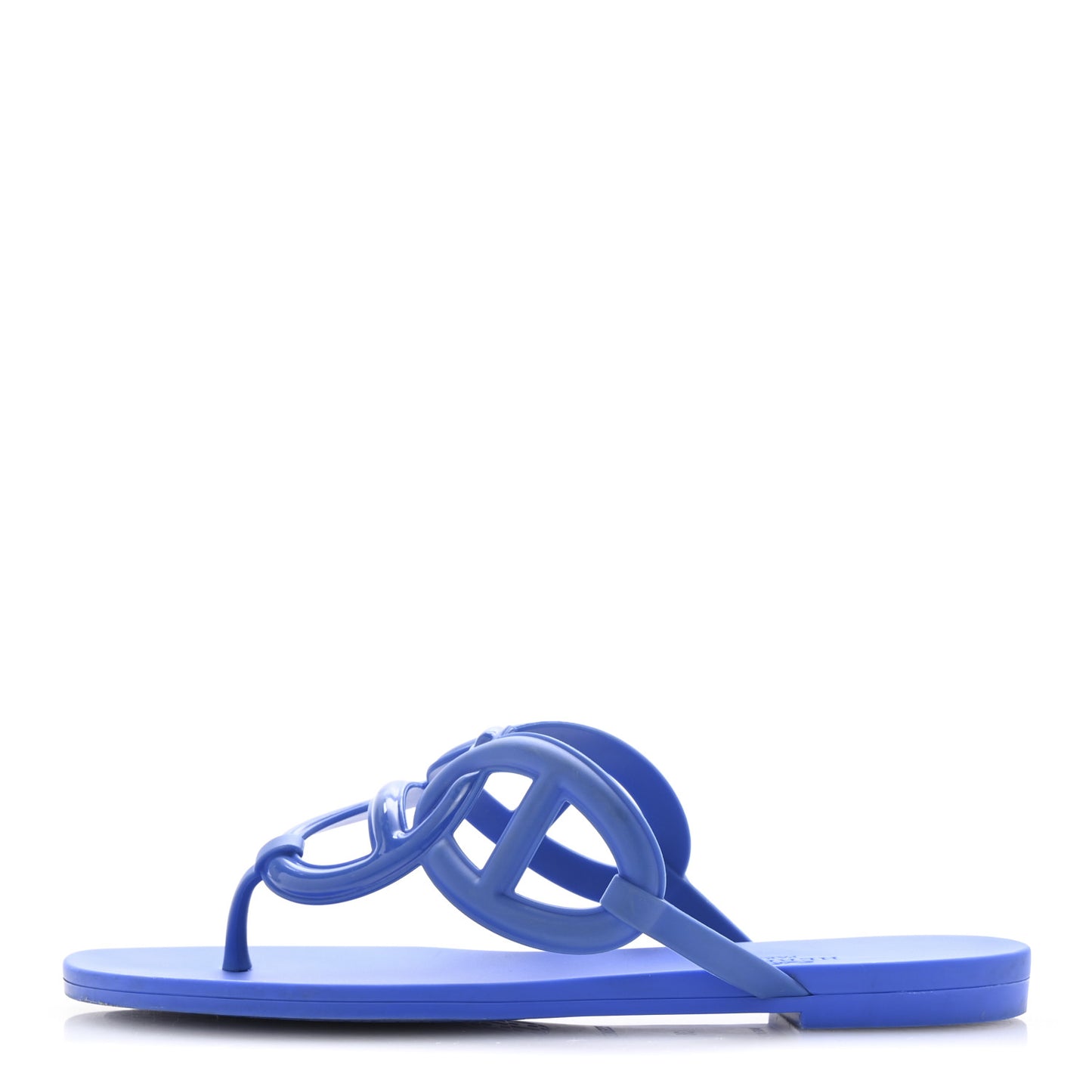 Rubber Womens Egerie Sandals 36 Bleu Outremer