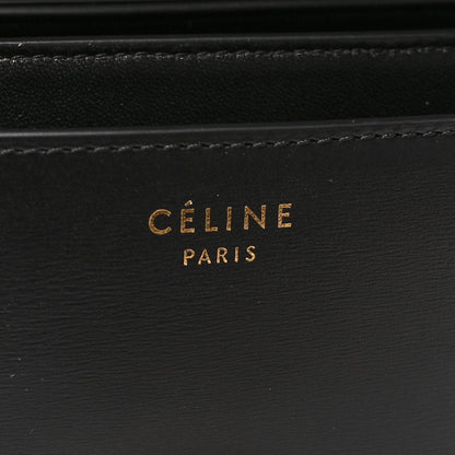 Celine Box Calfskin Medium Classic Box Flap Bag Black 7 of 11