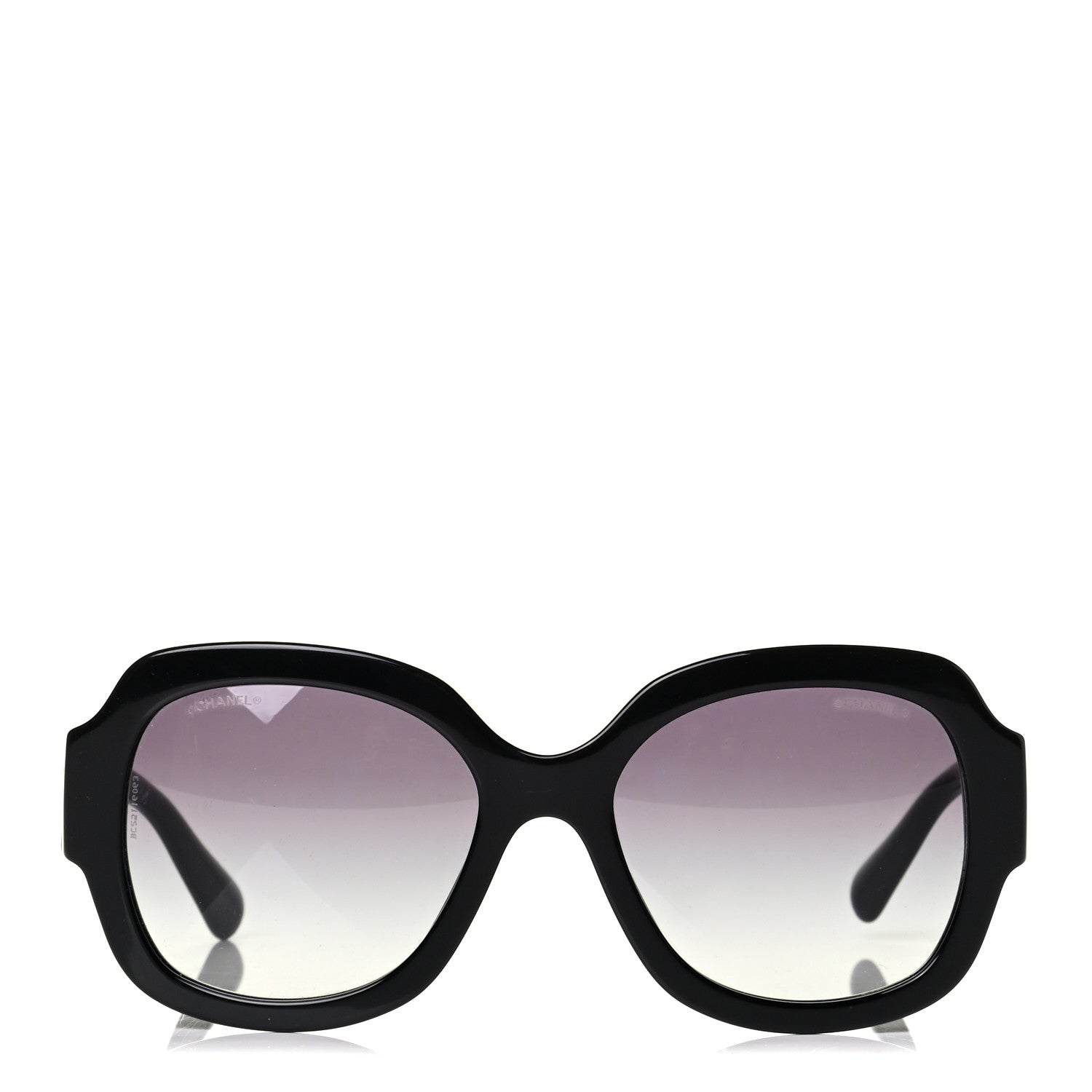Chanel Acetate CC Sunglasses 5373 Black 2 of 5