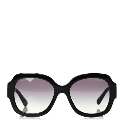 Chanel Acetate CC Sunglasses 5373 Black 2 of 5