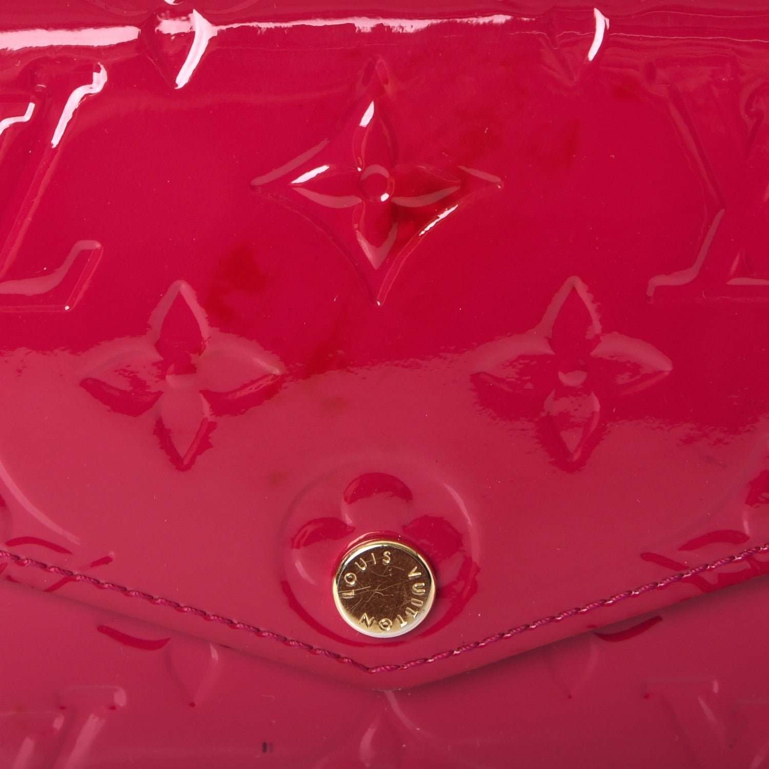Louis Vuitton Vernis Sarah Wallet NM Rose Indien 9 of 13