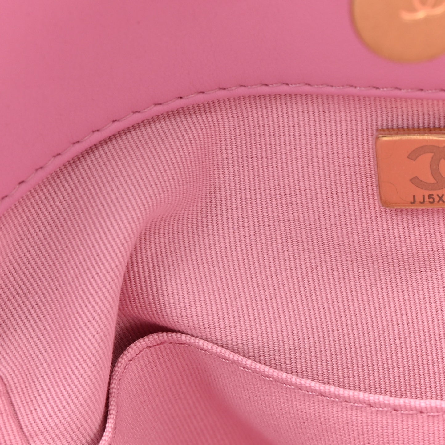 Shearling Lambskin Medium Deauville Tote Pink