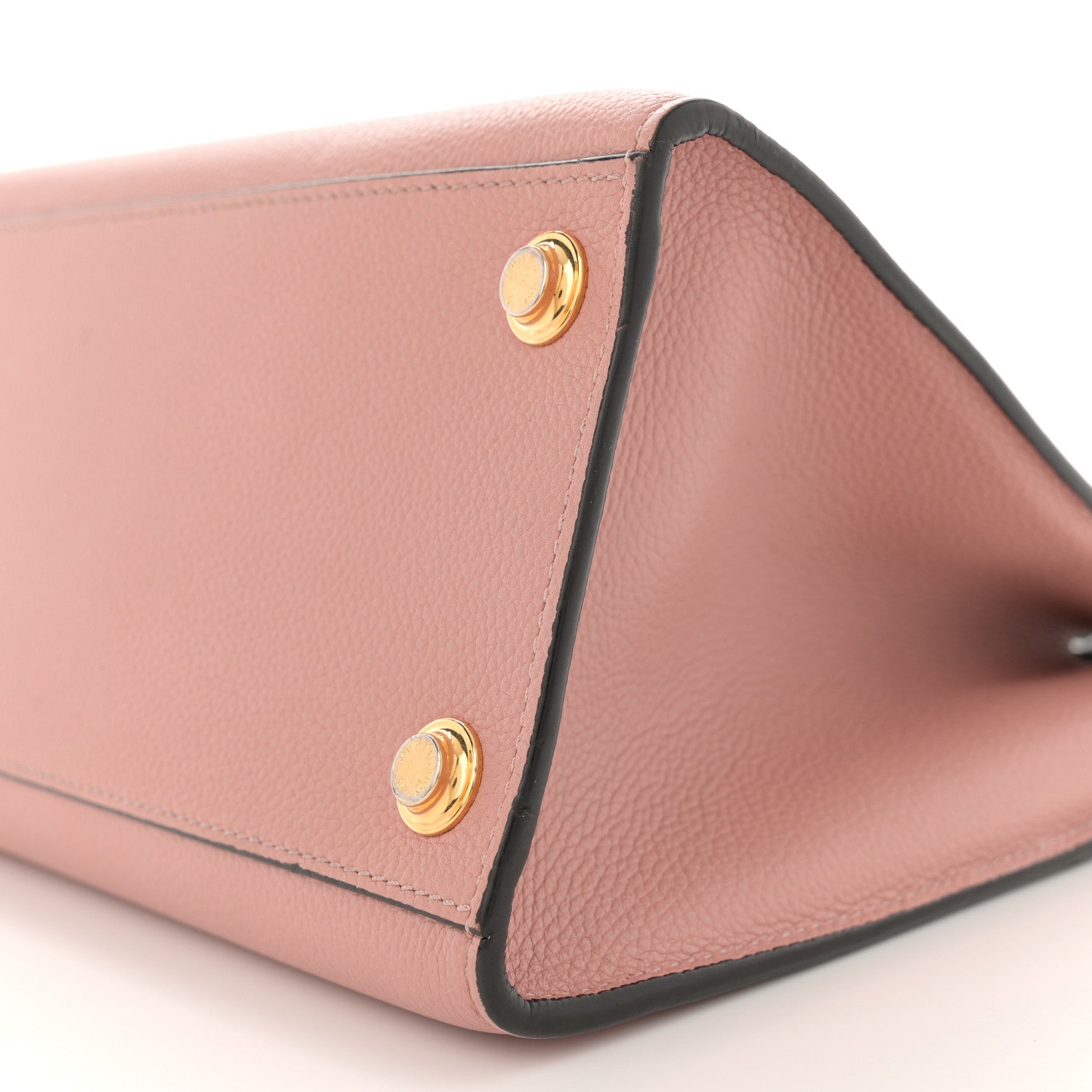 Louis Vuitton Taurillon City Steamer PM Magnolia Pink Black 9 of 12