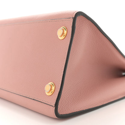 Louis Vuitton Taurillon City Steamer PM Magnolia Pink Black 9 of 12