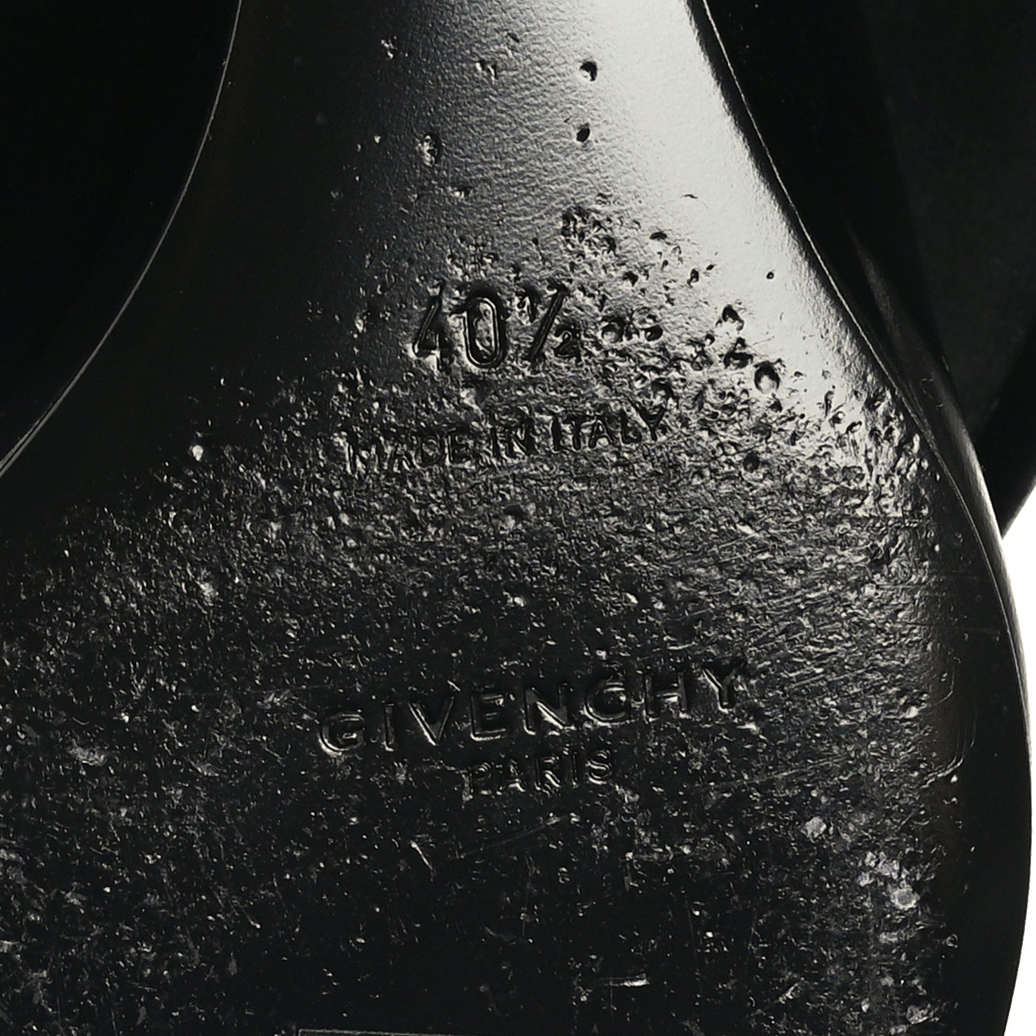 Givenchy Calfskin Shark Lock Pant Boots 40.5 Black 6 of 7