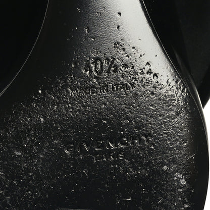 Givenchy Calfskin Shark Lock Pant Boots 40.5 Black 6 of 7