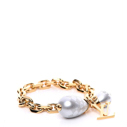 Louis Vuitton Damier Monogram Pearl Bracelet 1 of 4