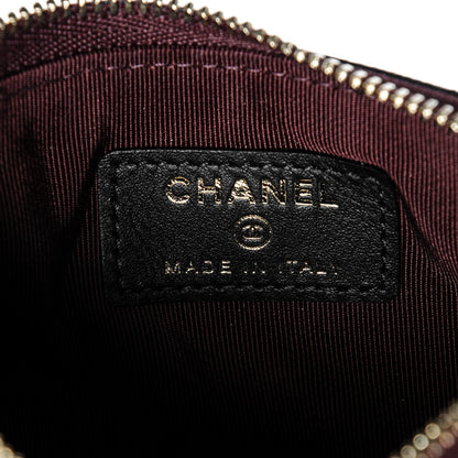 Chanel Caviar Quilted Small Cosmetic Case Black 6 of 7