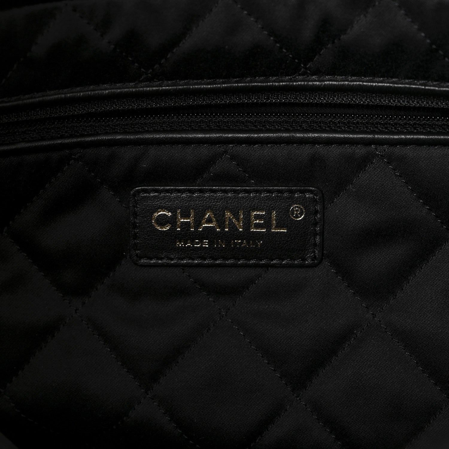 Chanel Shiny Calfskin Quilted Small Chanel 22 Black 7 of 11