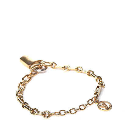Louis Vuitton Lock It Bracelet Gold 3 of 4