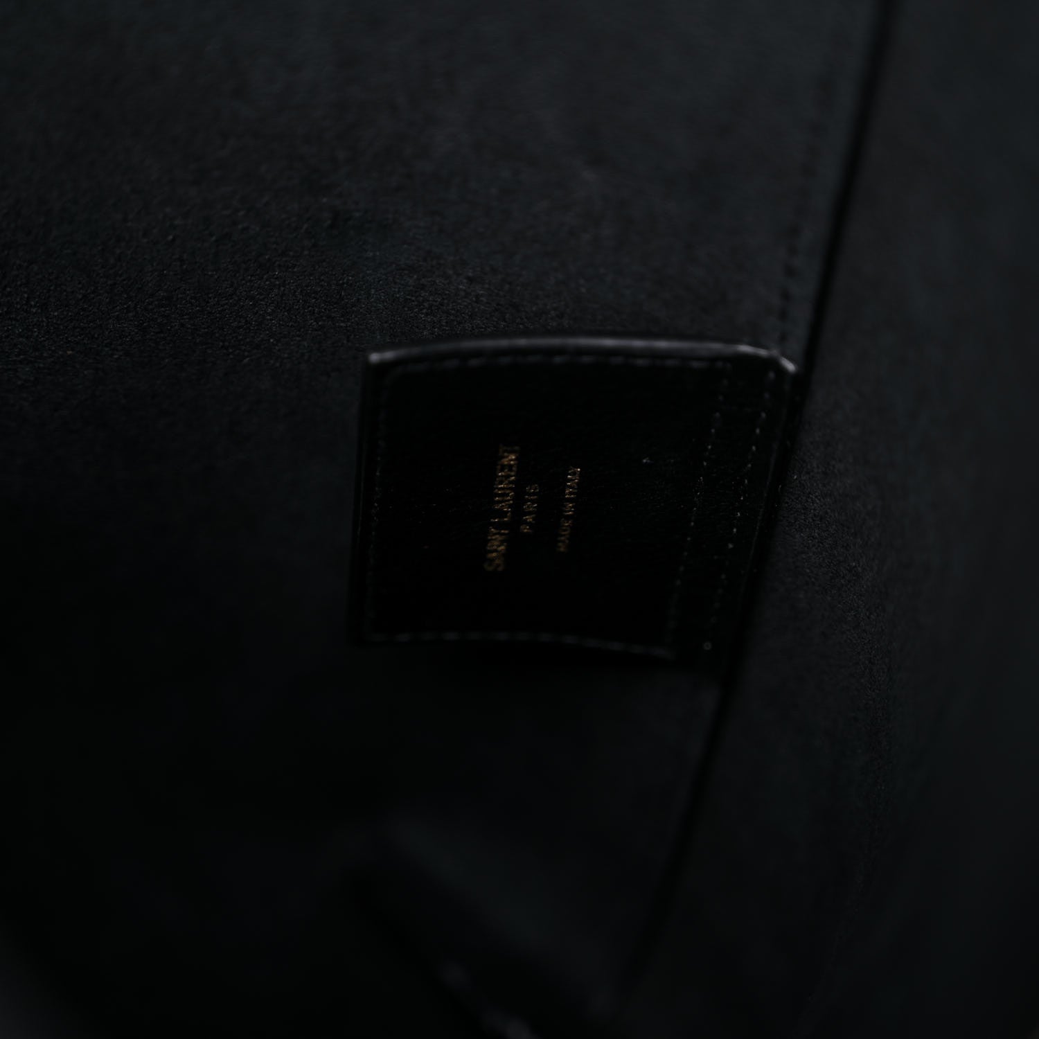 Saint Laurent Calfskin Toy Shopping Tote Black 6 of 10