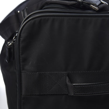 Prada Tessuto Nylon Saffiano Rolling Duffle Black 14 of 18