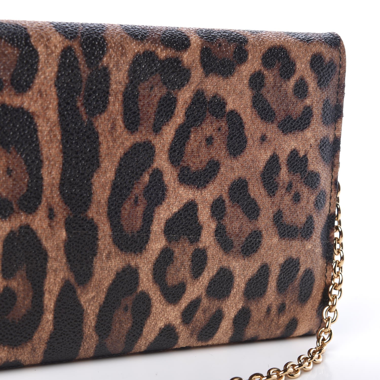 Dolce & Gabbana Dauphine Nina Flap Clutch Leopard 11 of 11