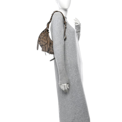 Balenciaga Coated Canvas BB Monogram Le Cagole Shoulder Bag XS Beige Brown 2 of 12