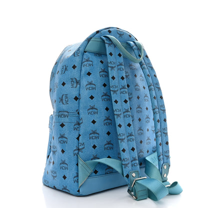 MCM Visetos Medium Sprinkle Stud Stark Backpack Blue 2 of 14
