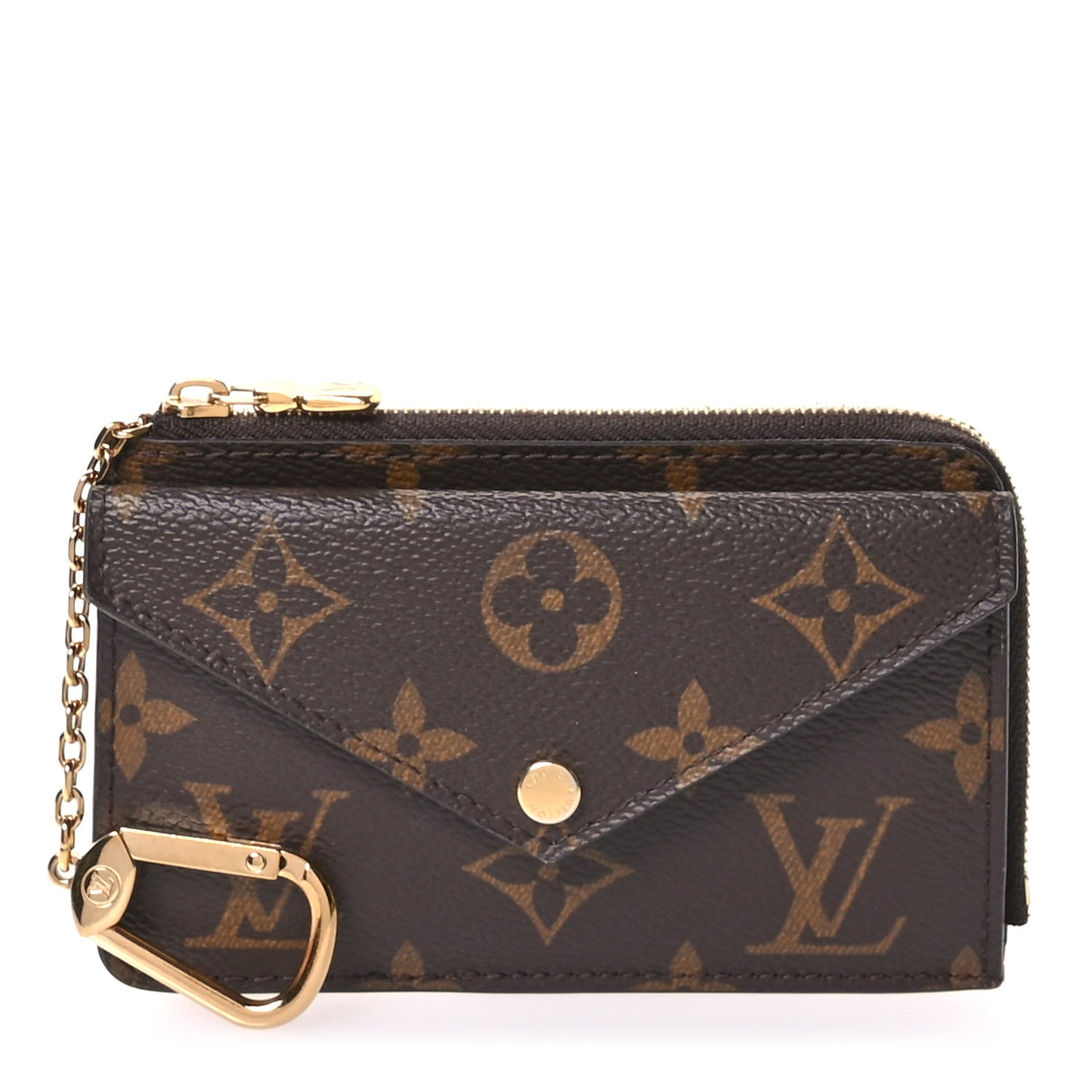 Monogram Recto Verso Card Holder Black