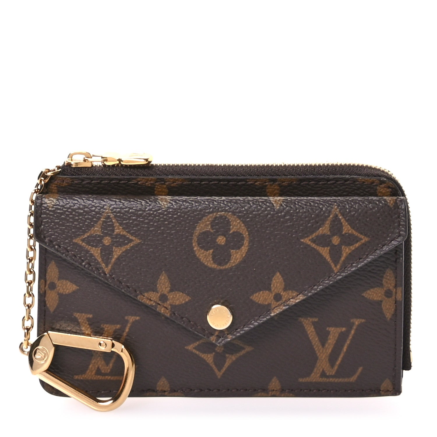 Louis Vuitton Monogram Recto Verso Card Holder Black 1 of 7