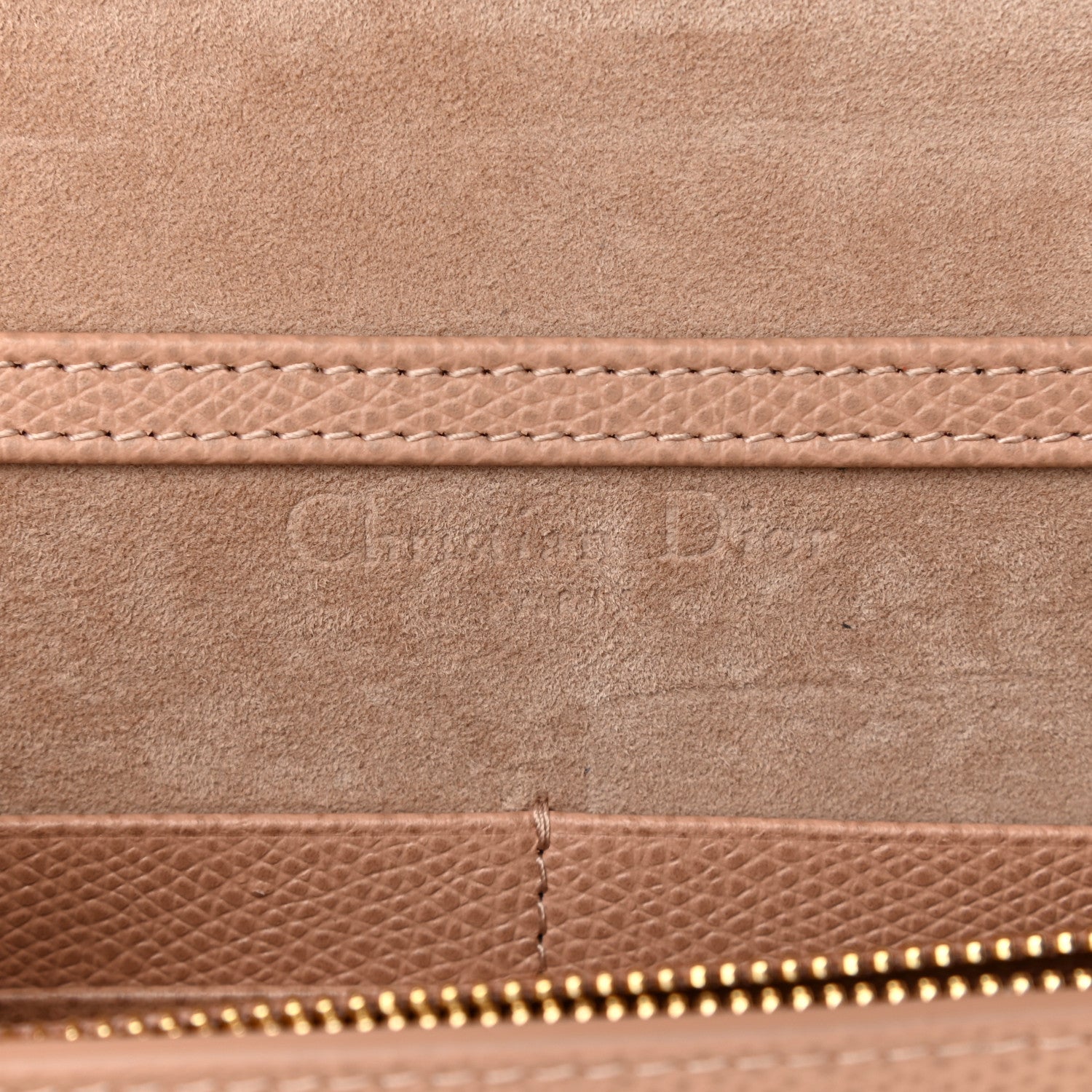 Christian Dior Calfskin 30 Montaigne 2 in 1 Pouch Beige 6 of 10