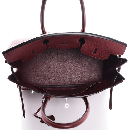Hermes Fjord Birkin 35 Rouge H 8 of 24