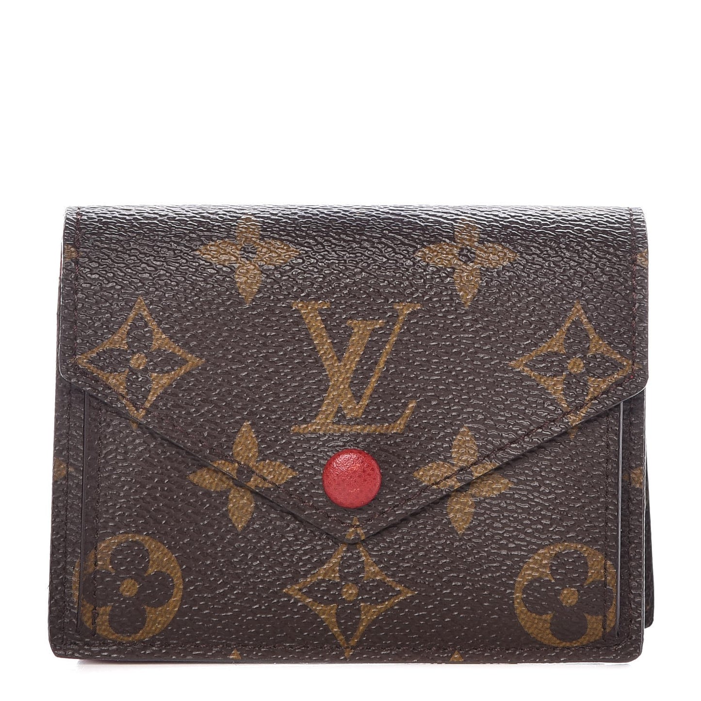 Monogram Compact Marie Wallet Rouge