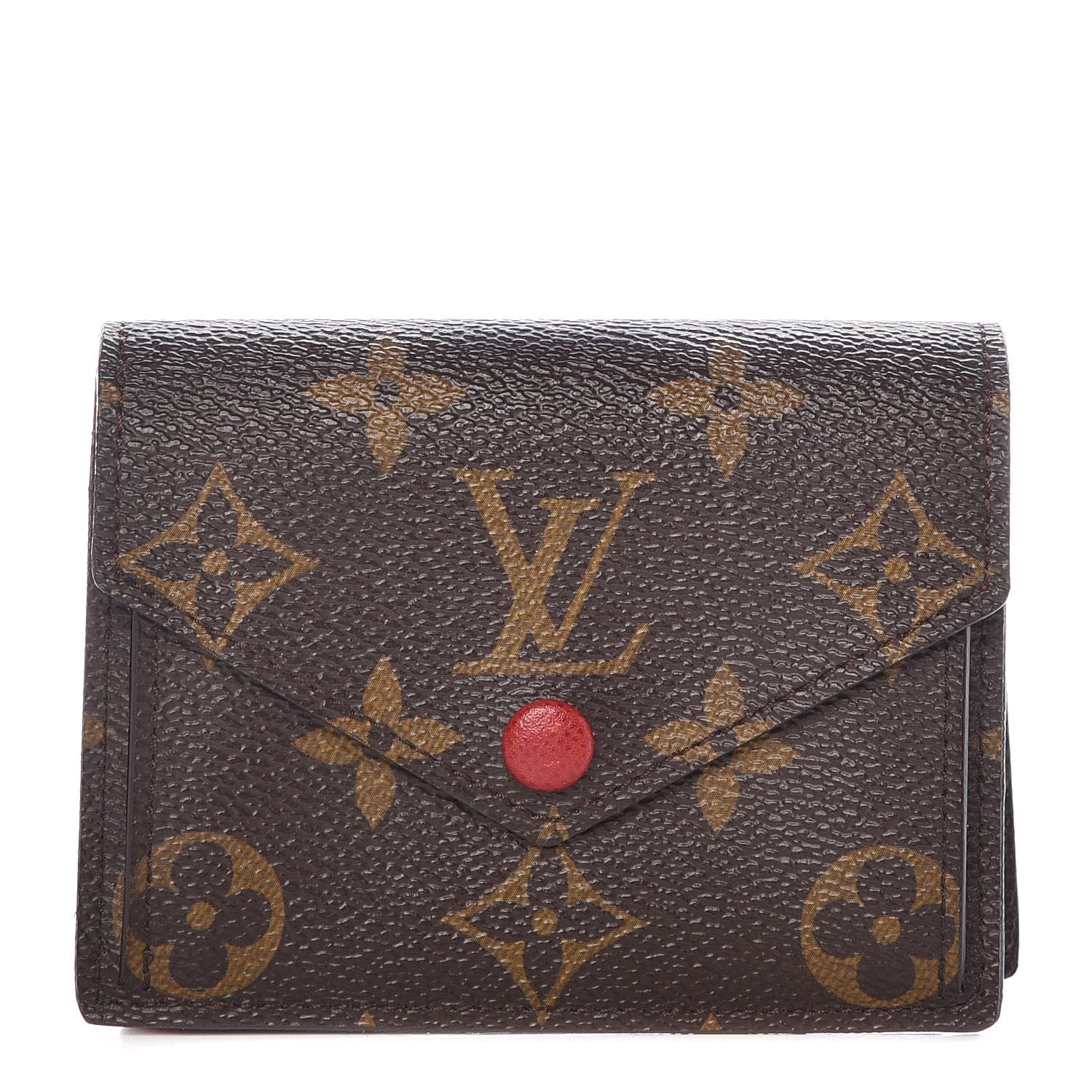 Louis Vuitton Monogram Compact Marie Wallet Rouge 1 of 8