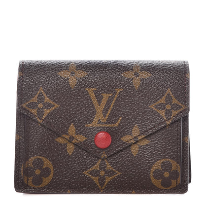 Louis Vuitton Monogram Compact Marie Wallet Rouge 1 of 8