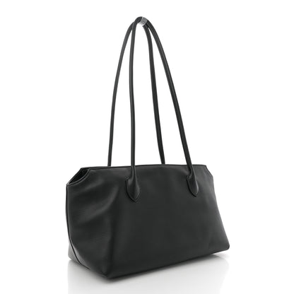 The Row Grained Calfskin Terrasse Bag Black 3 of 10
