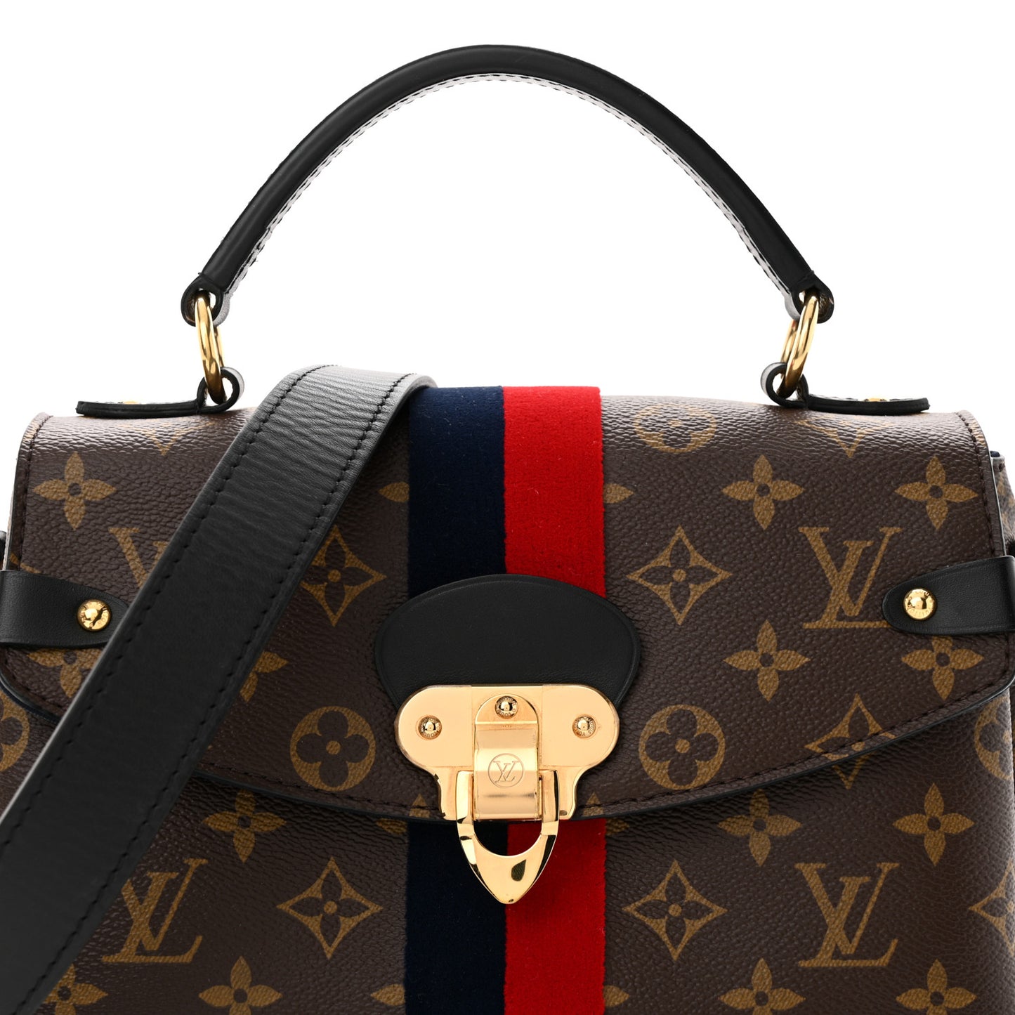 Monogram Georges BB Marine Cherry