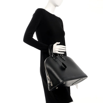 Louis Vuitton Epi Alma GM Black 2 of 6