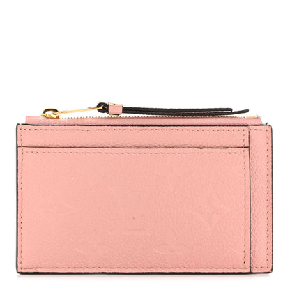 Louis Vuitton Empreinte Zipper Card Holder Rose Poudre 1 of 9